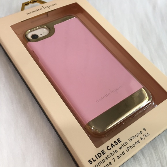 🆕 Nanette Lepore Pink/Gold iPhone Case - Picture 5 of 6